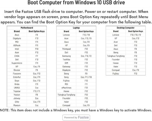 ذاكرة فلاش USB قابلة للتشغيل لنظام التشغيل ويندوز 10، ويندوز 10 برو 32/64 بت، تركيب واصلاح USB قابل للتشغيل in Kuwait