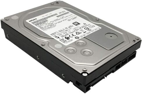 HGST Ultrastar 7K6000 HUS726060ALE610 (0F23001) 6 تيرابايت 7200 دورة في الدقيقة 128 ميجابايت كاش SATA 6.0 جيجابت في الثانية 3.5 بوصة محرك الأقراص الصلبة للمؤسسات - ضمان 5 سنوات (متجدد)، قرص صلب ميكانيكي in Saudi Arabia
