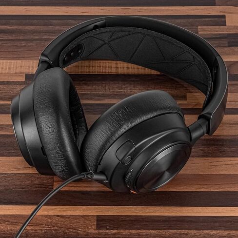 GEEKRIA Audio Cable Compatible with SteelSeries Arctis Nova Pro Wireless X, 7P Wireless, 7X Wireless, 1P, 1X, 1 Cable, 3.5mm 5 Pole Aux Replacement Stereo Cord (4 ft/1.2 m) in Saudi Arabia
