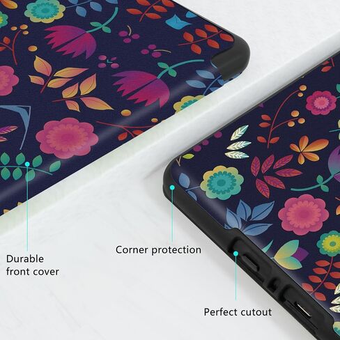 MOROCK Slim Case for 6" Kindle Paperwhite(10th Generation, 2018 Release),Fits 2018 Kindle Paperwhite 10th Gen (Model No. PQ94WIF),Lightweight PU Leather Cover,Oil Painting Flowers in Kuwait
