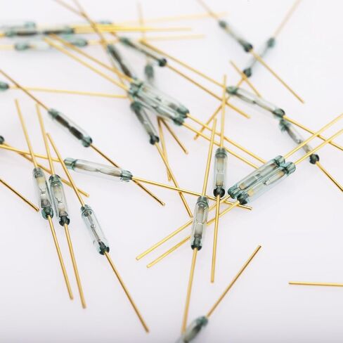 DIYhz Reed Switch GPS-14A 14mm Plastic Anti-Interference Normally Open Magnetic Control Switch 10PCS in Kuwait