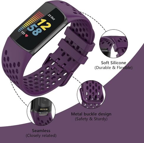 Sport Bands Compatible with Fitbit Charge 6 Activity Tracker in Saudi Arabia