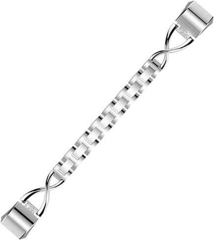 Ginamart for Fitbit Alta HR and Alta Bands Small Large, Jewelry Metal Replacement Band Accessory Strap Bracelet Bangle Wristband Rose Gold Silver Gold Black in Saudi Arabia