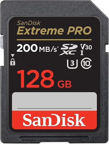 SanDisk 128GB Extreme PRO 200MB/s SDXC UHS-I Memory Card (4-pack) Bundle with Memory Case in Saudi Arabia