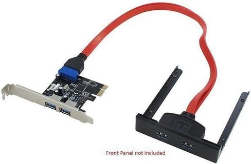 Sedna - PCI Express USB 3.0 4-Port Adapter (2E 2I (20 Pin Internal Port)) with Low Profile Bracket, Support Win 8 UASP in Saudi Arabia