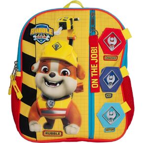 AI ACCESSORY INNOVATIONS Rubble & Crew Interactive 12" Mini Backpack For Kids, Paw Patrol School Bag for Pre-School & Kindergarten