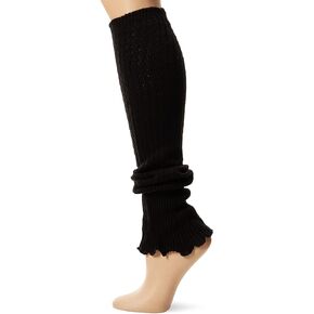 Music Legs Women's Ribbed Acrylic Footless Leg Warmers