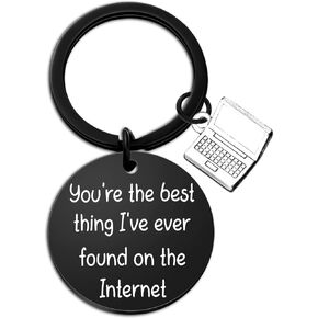 Gifts for Boyfriend Husband Teens Funny Keychain Anniversary Birthday Valentines Day Christmas Gifts for Women Men Stocking Stuffers for Men I Love You Gifts for Him Her Wife Cute Cool Trendy Stuff in Saudi Arabia