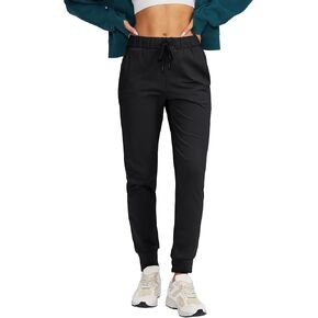 Viodia Women's Fleece Lined Joggers Thermal Winter Sweatpants Waterproof Cold Weather Pants for Hiking Travel Running