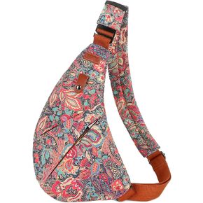 Women's Sling Bag Crossbody Chest Shoulder Anti Theft Travel purse Bag XB-15