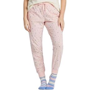 بنطلون رياضي Life is Good Scattered Hearts Pattern Snuggle Up Sleep™ Joggers وردي الهيمالايا مقاس XXL (الولايات المتحدة 20) in Saudi Arabia