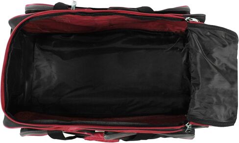 Fila 22" Lightweight Carry On Rolling Duffel Bag, Black, One Size in Saudi Arabia