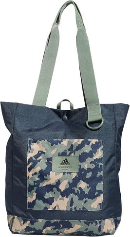 adidas Everyday Tote Bag, Essential Floral Bliss Pink/Off White/Onix Grey, One Size in Saudi Arabia