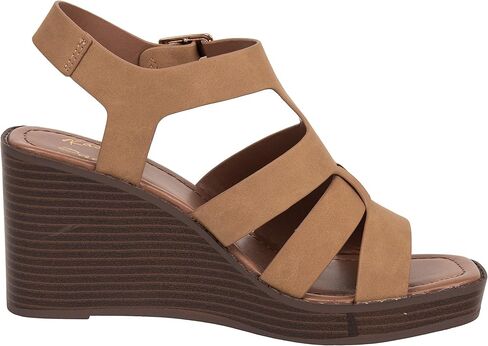 Kassie Daniela ~ BUNNY ~ Womens Open Toe Dressy Buckle Strap Platform Sandals Ankle Strap Wedges Fisherman Sandals in Kuwait