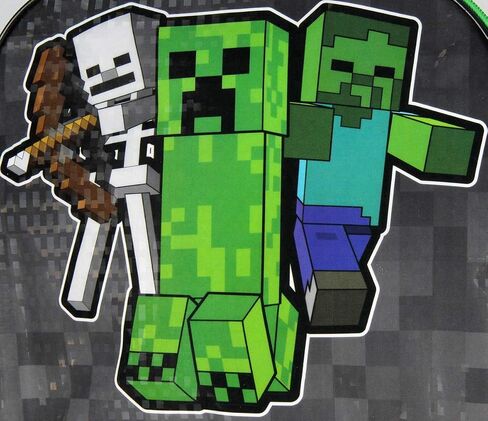 Bioworld Minecraft Shimmer Pixel Characters 16" Backpack in Saudi Arabia