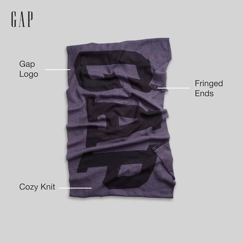 GAP Womens Cozy Scarf, Wisteria Blossom, One Size US in Saudi Arabia