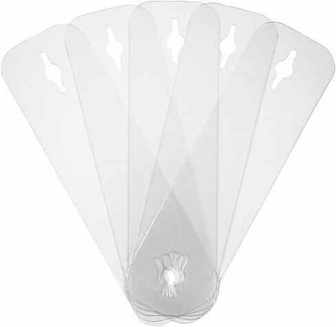 TIEALIGN 5 Pack - Invisible Tie Stays Made in the U.S.A. in Saudi Arabia