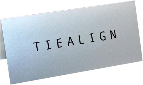 TIEALIGN 5 Pack - Invisible Tie Stays Made in the U.S.A. in Saudi Arabia