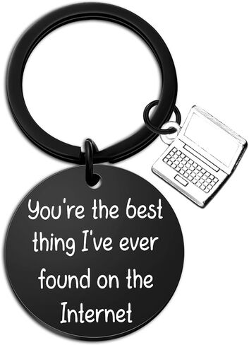 Gifts for Boyfriend Husband Teens Funny Keychain Anniversary Birthday Valentines Day Christmas Gifts for Women Men Stocking Stuffers for Men I Love You Gifts for Him Her Wife Cute Cool Trendy Stuff in Saudi Arabia