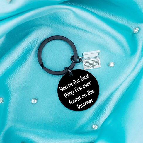 Gifts for Boyfriend Husband Teens Funny Keychain Anniversary Birthday Valentines Day Christmas Gifts for Women Men Stocking Stuffers for Men I Love You Gifts for Him Her Wife Cute Cool Trendy Stuff in Saudi Arabia