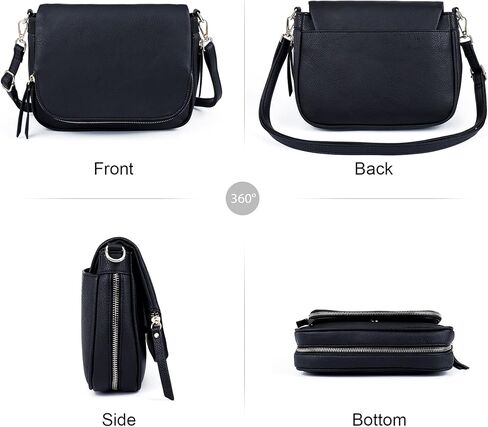 Crossbody Bags for Women Small Pu Leather Over the Shoulder Purses and Flap Cross Body Handbags with Multi Pockets in Kuwait