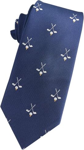 ربطات عنق رياضية للرجال من KOOELLE، ربطات عنق منسوجة من قماش الجاكار لنادي الجولف in Kuwait