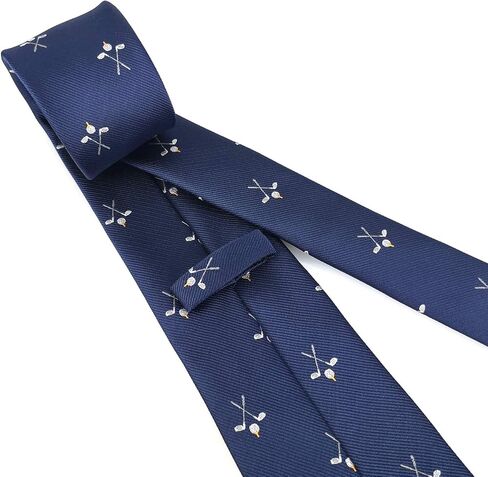 ربطات عنق رياضية للرجال من KOOELLE، ربطات عنق منسوجة من قماش الجاكار لنادي الجولف in Kuwait