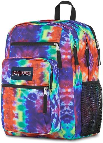 JanSport Big Laptop Backpack Navy - Computer Bag with 2 Compartments, Ergonomic Shoulder Straps, 15" Laptop Sleeve, Haul Handle - Book Rucksack in Kuwait