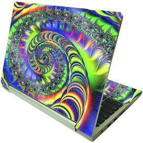 غلاف لامع لامع من MightySkins متوافق مع Lenovo IdeaPad Flex 3 Chromebook 2 في 1 11.6 بوصة (2021) - أشعة النجوم | لمسة نهائية لامعة واقية ومتينة | سهل التطبيق | صنع في الولايات المتحدة الأمريكية