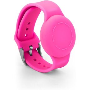 NQEUEPN Kids Wristband for Airtag, Waterproof Silicone Bracelet for kids Adjustable Soft Watch Band for airtag for Toddler Child GPS Tracking Tagging