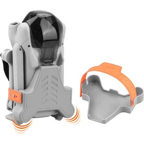HeiyRC Mini 3 / Mini 3 Pro Propeller Holder,Prop Strap Guard Protector Stabilizer for DJI Mini 3 Series RC Drone Accessories(Orange)