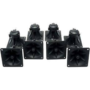 4 ازواج من مكبر صوت بيزو 3.25 انش × 3.25 انش مكبر صوت دي جيه مربع مفرد سوبر بوق NTX-1004PZ in Kuwait
