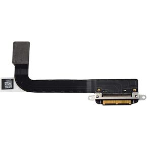 موصل قاعدة شحن جديد من ديديا متوافق مع ايباد 3 (A1403 A1416 A1430) 2012 الجيل الثالث كابل مرن لتجميع منفذ الشحن (اسود) in Kuwait