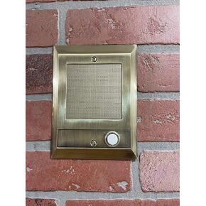 SCFM Replacement Door Speaker for Nutone Intercom IS-69PB IS-69AB IS-69WH IS-69 (Antique Brass)