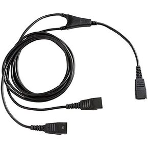 VoiceJoy USB-Y QD Training Cable Compatible with Jabra QD Headsets in Kuwait