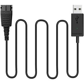 VoiceJoy USB-Y QD Training Cable Compatible with Jabra QD Headsets in Kuwait