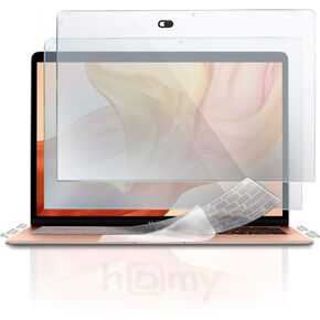 واقي شاشة مغناطيسي للخصوصية من Homy لجهاز MacBook Pro الجديد مقاس 13 بوصة M2 2022-2023 A2338. المكافأة: غطاء لوحة المفاتيح فائق النحافة، غطاء عدسة كاميرا الويب. فلتر أمان سهل التشغيل والإيقاف مع مجلد تخزين in Kuwait