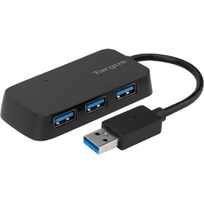 تارجوس، موزع USB 3.0 بـ 4 منافذ (ACH124US)، أسود in Kuwait