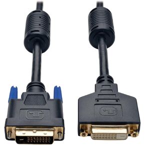 كابل توصيل مزدوج DVI من Tripp Lite ، كبل شاشة رقمية TMDS (DVI-D M/F) 6 أقدام (P562-006) in Kuwait