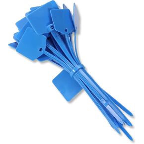 Cable Labels Wire Zip Ties, Self-Locking Cord Markers with Waterproof Plastic Tags - for Electrical Wiring, Ethernet Identification & Cabling in Saudi Arabia