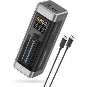 CUKTECH 20 Power Bank, 25,000mAh 210W Total Output Portable Charger with 3 Ports, Smart Charging Status TFT Display for iPhone 15/14 Series, Samsung, MacBook, Dell, Tablet, Laptops, AirPods and More in Kuwait
