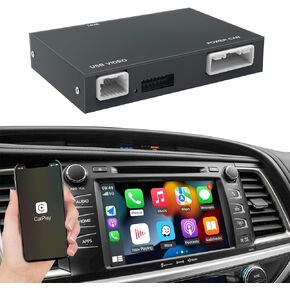 AUTOabc Wireless Carplay/Android Auto محول لتويوتا مع Entune2.0 2014 2015 2016 2017 2018 2019 يناسب تندرا/هايلاندر/RAV4/تاكوما/كامري/كورولا/أفالون/بريوس/CH-R/سيينا in Kuwait