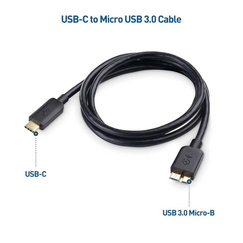 Cable Matters 10Gbps USB C to Micro USB 3.0 Cable, Micro B to USBC, 1ft in Saudi Arabia