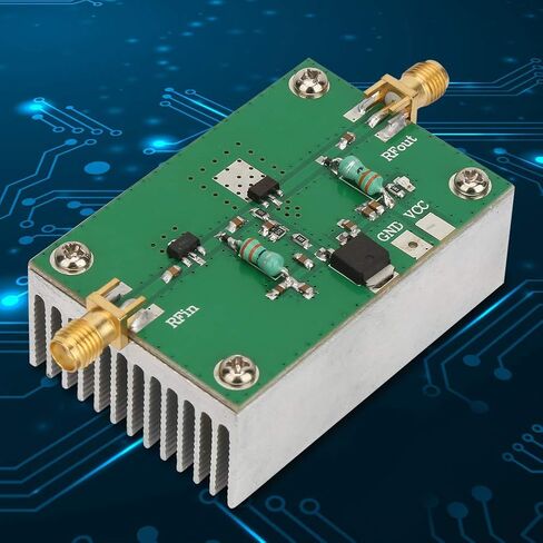 1-512 ميجا هرتز 1.6 واط واسعة النطاق منخفضة الطاقة مضخم للترددات اللاسلكية (RF) النطاق العريض RF منخفضة مكبر كهربائي مع بالوعة الحرارة لراديو FM هام على الموجات القصيرة in Kuwait