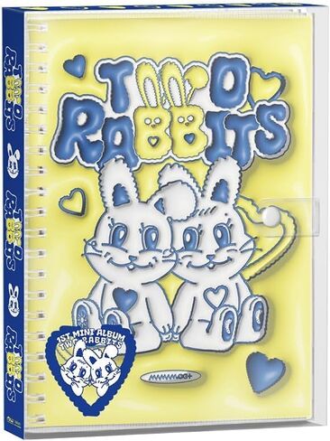MAMAMOO+ - Two Rabbits (1st Mini Album) CD+Folded Poster (+ 1 Folded Poster) in Kuwait