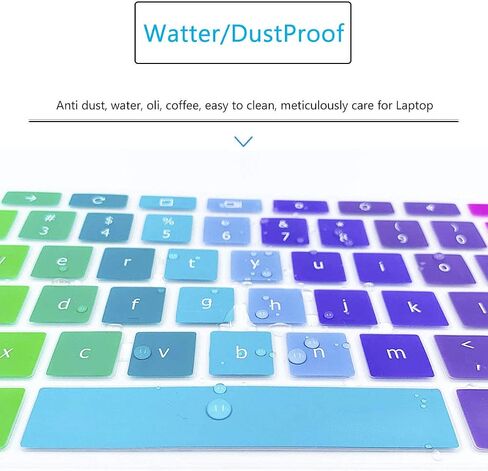 Acer Keyboard Cover for Chromebook Spin 13 713 CP713 & More - Rainbow in Kuwait