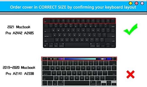 HRH Arabic Keyboard Cover US for MacBook Air 13"15"&Pro 14"16" M5-M1 Black in Kuwait