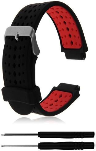 ZSZCXD حزام ساعة بديل من السيليكون الناعم لساعة Garmin Forerunner 230/235 / 220/620 / 630/735 الذكية in Kuwait