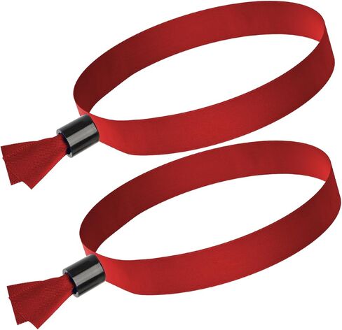 Cloth Wristbands For Events-100 Pack Watergreen Fabric Bracelets Wrist Bands for Concerts Festival Admission Party in Kuwait