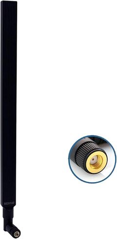 هوائي TECHTOO WiFi 2.4 جيجا هرتز 10 ديسيبل لجهاز التوجيه اللاسلكي - كاميرا IP للأمان - محول بطاقة USB - بطاقات PCI PCIe - موسع النطاق - سطح المكتب للكمبيوتر الشخصي - الطائرة بدون طيار - معزز الإشارة (2.4 جيجا هرتز RP-SMA 2-Pack) in Kuwait